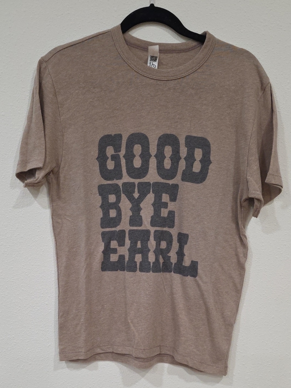 Alternative 'Good Bye Earl' Oversized Graphic Tee